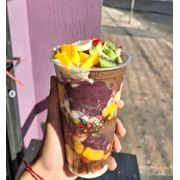 Açaí: Açaí 300ml - Copo (Ingredientes: Adicione Acompanhamentos)