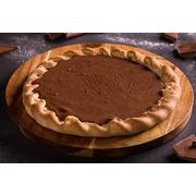 Doce tradicional: Chocolate Preto - Pizza Gigante (Ingredientes: Creme de Leite, Mussarela, Chocolate Preto, Leite Condensado)