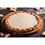 Doce tradicional: Chocolate Branco - Pizza Gigante (Ingredientes: Creme de Leite, Mussarela, Chocolate Branco, Leite Condensado)