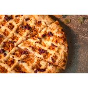 Tradicionais: Moda da casa - Pizza Gigante (Ingredientes: Molho de Tomate, Mussarela, Frango, Creme de Leite, Bacon, Catupiry, Champignon, Orégano)