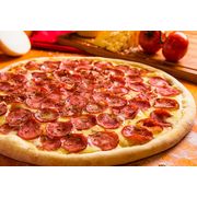Tradicionais: Calabresa - Pizza Gigante (Ingredientes: Molho de Tomate, Mussarela, Calabresa, Orégano)