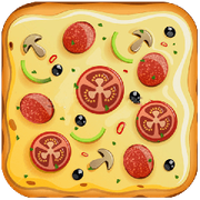 Tradicionais: 01-Alho Frito - Pizza Trem (Ingredientes: Alho Frito, Azeitona, Molho de Tomate, Mussarela, Orégano)