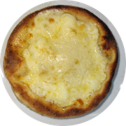 Esfihas Tradicionais: Queijo - Esfiha (Ingredientes: Mussarela)