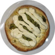 Esfihas Especiais: Brócolis Com Cream Cheese - Esfiha (Ingredientes: Brócolis, Mussarela, Riscos de Cream Cheese)