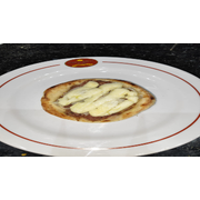 Esfihas Especiais: Costela Com Catupiry - Esfiha (Ingredientes: barbecue, Cebola, Costela Desfiada, Requeijão Cremoso)