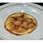 Esfihas Doces: Banana - Esfiha (Ingredientes: Açúcar, Banana, Canela)