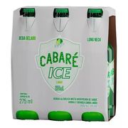 Drinks: Cabaré Ice Limão (Pack 06 Unidades) - Ice
