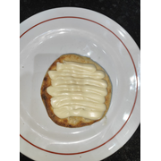 Esfihas Doces: Chocolate Branco - Esfiha (Ingredientes: Chocolate Branco, Creme de Leite)
