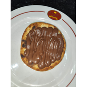 Esfihas Doces: Avelã - Esfiha (Ingredientes: Chocolate de Avelã, Creme de Leite)