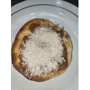 Esfihas Doces: Doce de Leite Com Coco - Esfiha (Ingredientes: Coco Ralado, Creme de Leite, Doce de Leite)