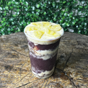 Sugestões: 8 - Xinguara 300ml - Combo (Ingredientes: Açai, Chocowaffer Branco, Fruta: Banana, Leite Condensado, Ovomaltine)