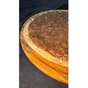 Pizzas Doces: 41-Brigadeiro - Pizza Grande (Ingredientes: Chocolate ao Leite, Granulado)