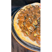 Pizzas Doces: 42-Banana - Pizza Grande (Ingredientes: Banana, Chocolate)
