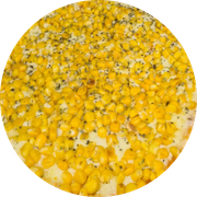 Tradicionais: 04- Milho - Pizza Grande (Ingredientes: Molho, Mussarela, Milho Verde, Orégano)