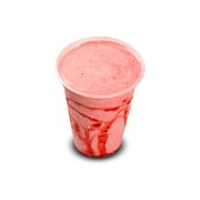 Milkshake: Milk Shake de Morango 300ml - Milkshake (Ingredientes: Calda de Morango, Sorvete)