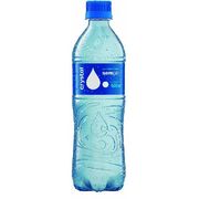 Água: agua mineral cristal - agua mineral 500 ML