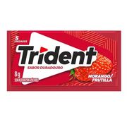 Balas, Doces & Chicletes: Trident Morango - Chiclete