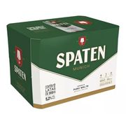 Latas 350ml: Spaten Lata 350ml (Caixa 12 Unidades) - Cerveja
