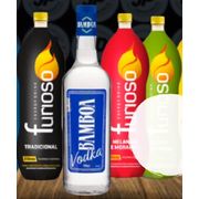 Combos: Combo Vodka Bamboa + Energético Furioso Melancia e Morango 2L - Combo