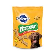 Petiscos e Biscoitos: Biscoito Pedigree Biscrok Adultos Racas Grandes - 1Kg - Petiscos e Biscoitos