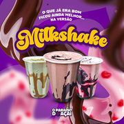 Milk Shake: Milk Shake 400ml - Milk Shake (Ingredientes: Milk Shake)