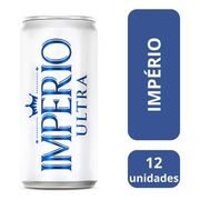Latas 269ml: Império Ultra Lata 269ml (Caixa 12 Unidades) - Cerveja