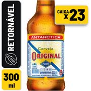 Retornáveis 300ml: Original Retornável 300ml (Caixa 23 Unidades) - Cerveja