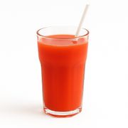 Suco: suco de polpa de laranja com acerola - Suco (Ingredientes: leite, leite condensado)