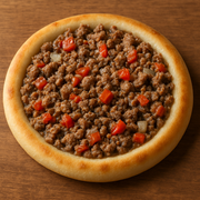 Brotinhos: Carne Seca - Brotinhos (Ingredientes: carne seca desfiada, catupiry, cebola caramelizada, molho de tomate)
