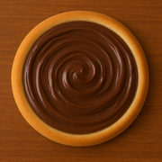 Doces: 23 - Chocolate - Esfiha (Ingredientes: Chocolate)