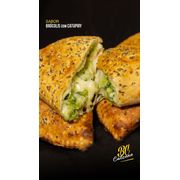SALGADOS: Calzone brócolis com catupiry - Kalzone de brócolis com catupiry