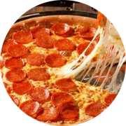 Tradicionais: Calabresa Coberta Com Mussarela - Pizza Grande (Ingredientes: Azeitonas, Calabresa Fatiada, Cebola, Coberta Com Mussarela, Orégano)