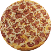 Tradicionais: Calabresa c/ Catupiry - - Pizza Família (Ingredientes: Muçarela, Calabresa, Catupiry)
