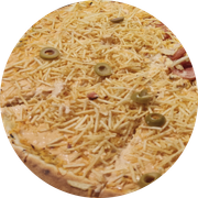 Executivas: Estrogonofe - - Pizza Família (Ingredientes: Estrogonofe de Frango, Muçarela, Batata Palha)