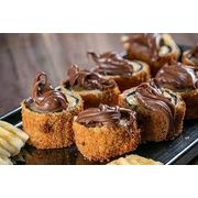 Sobremesas: hot banana com creme de avelã e oreo - hot banana com creme de avelã e mini oreo8 unidades
