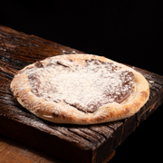 Doces: Leite Ninho Chocolate ao Leite - Esfiha Doce (Ingredientes: Leite em Pó, Chocolate ao Leite)