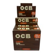 PITEIRAS: PITEIRA OCB SLIM MARROM - DISPLAY FECHADO C/25 R$70,25 (CADA UNIDADE SAI R$2,81)