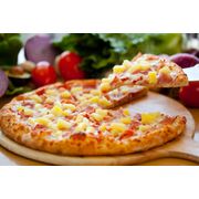 Tradicionais: Havaiana (NOVIDADE AGRIDOCE) - Grande (Ingredientes: Massa Artesanal, Molho, Presunto, Mussarela, Bacon, Abacaxi, Orégano, Azeitona)