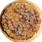 Doces: Banana c/ Canela - Pizza Grande (Ingredientes: Açúcar, Banana, Canela, Leite Condensado, Mussarela)