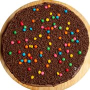 Doces: Brigadeiro - Pizza Pequena (Ingredientes: Chocolate, Confeitos de Chocolate, Granulado)