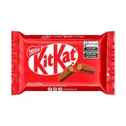 Chicletes e chocolates: Kitkat - Kitkat ao leite 41,5g