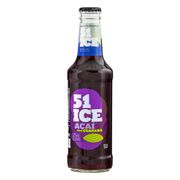 Bebidas Alcoólicas: ICE 51 AÇAI - Descubra o sabor refrescante do Pack 6un 51 Ice Açaí Guaraná, uma bebida que combina a energia do guaraná com a suavidade do açaí. Com uma graduação alcoólica de 5.5%, é a escolha perfeita para quem busca uma experiência única e saborosa em cada gole. Cada garrafa de 275 ml traz a essência tropical, ideal para momentos de descontração e celebração.
