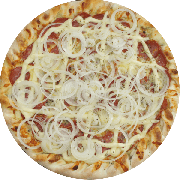 Tradicionais: TOSCANA - Pizza Média (Ingredientes: Azeitona, Calabresa, Cebola, Molho de Tomate, Mussarela, Orégano)