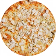 Tradicionais: PALMITO - Pizza Média (Ingredientes: Molho de Tomate, Mussarela, Orégano, Palmito)