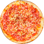 Tradicionais: PRESUNTO - Pizza Média (Ingredientes: Molho de Tomate, Mussarela, Orégano, Presunto)