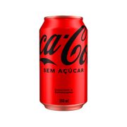 Refrigerantes: Coca Cola zero 330ml)