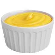 Potinhos 100ml: 1 Mostarda 100ml - 1 Unidade de 100ml de Mostarda.
