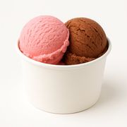 Potes: Sorvete de Baunilha 1 - Pequeno (Ingredientes:  Açúcar,  Baunilha, Leite)