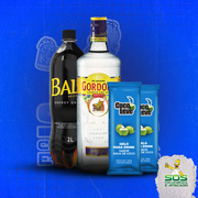 Promoção de Combos: Kit Gordons + Baly 2L + 2 Gelos Sabor Barra)