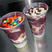Açaí: Copo Açaí 300ML - 300ml (Ingredientes: Escolha 01 Cobertura, Escolha 01 Fruta, Escolha até 03 Complementos)